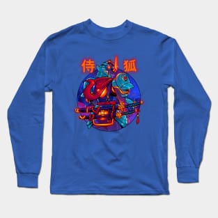 Samurai Kitsune Long Sleeve T-Shirt